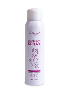 اشتري 150ml Silky Beauty Spray, Quick And Painless Hair Removal Spray Foam For Legs, Arms, Underarms, Chest, Back, For Men And Women في الامارات