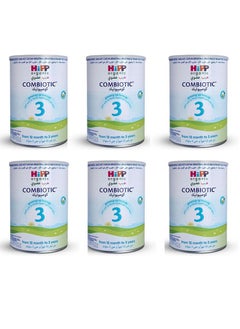 اشتري Hipp organic Milk stage 3 From 12 Months to 3 Years 800 grams Pack of 6 في الامارات