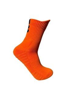 اشتري Anti Slip Mid Calf Sport Socks في الامارات