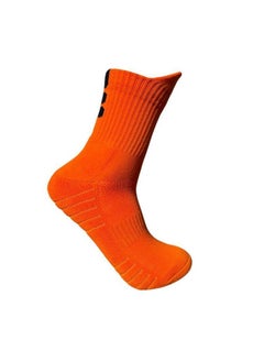 Buy Anti Slip Mid Calf Sport Socks in UAE