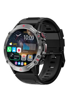 Buy Smart Watch for Men, Scratch Resistant 1.43" AMOLED Screen, Real Time Health Monitoring, IP68, Phone Calls, 110 above Sport Fitness Tracker, 410mAh in Saudi Arabia