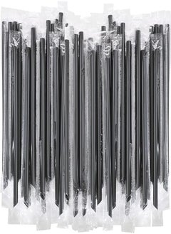 Buy Wrapped Black Disposable Straws in Egypt