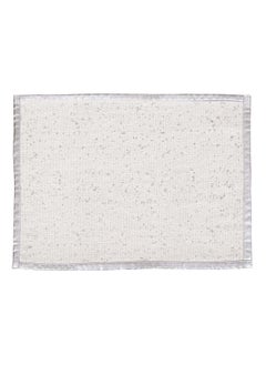 Buy Pearl Placemat Natural/Silver 33x45 CM in UAE