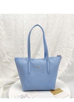Buy Lacoste medium size handbag light blue in Saudi Arabia