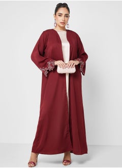 اشتري Embellished Abaya With Sheila في السعودية