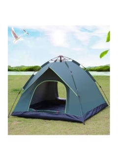 اشتري Portable Outdoor Camping Tent | Waterproof Camping Tent 4 Person | Double Layer Outdoor Camping Tent | Instant Automatic pop up Camping Tent | Lightweight Outdoor Camping Tent في الامارات