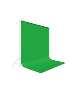 Buy Padom 10X20 ft(3X6M) Green Photography Backdrop Solid Color Background,Photo Studio,Collapsible High Density Screen for Video Photography and Television, Non-Gloss Reflective Fabrication in UAE