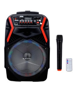 اشتري Olsenmark Rechargeable Party Speaker , 12 Inch, OMMS1278 في الامارات