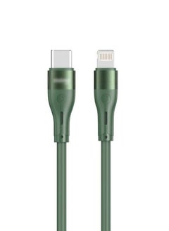 Buy C36L PD Fast charging Cable 65W data cable 1000mm Green in UAE