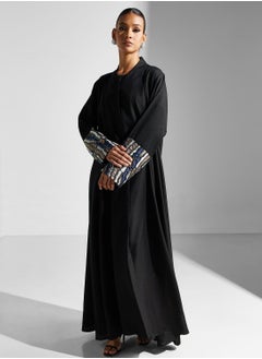 اشتري Embellished Accent Abaya في السعودية