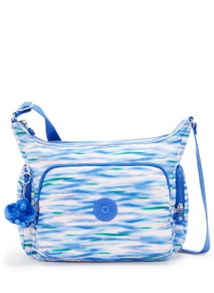 اشتري KIPLING GabbLarge Crossbody Bag with Adjustable Straps Diluted Blue-I6525TX9 في الامارات