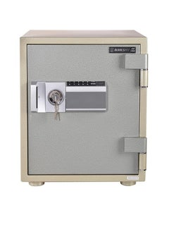 اشتري ESD104A Bumil Safe Anti-Burglar Fireproof Safe Box with a Removable Tray & Shelf, Digital Keypad and Emergency Key Lock  (50.6 X43.5 X46.5CM 73Kgs) - Made in Korea في مصر