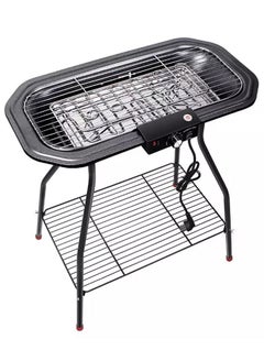 اشتري Electric oven home smokeless electric grill with tripod inner rack removable barbecue rack في الامارات