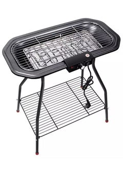 Buy Electric oven home smokeless electric grill with tripod inner rack removable barbecue rack in UAE