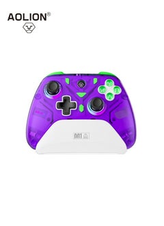 Buy Game Controller,  for Switch, PC, Andriod, IOS, Dual Hall Element, Limited Edition, EVA Purple，High-Precision Haptic, Collector's Edition Tri-Mode Game Controller in UAE