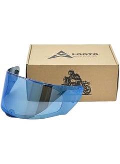 Buy Tinted Blue Visor Replacement for LS2 FF353/320/328/800 Motorcycle Helmets in Saudi Arabia