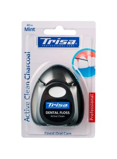 Buy Dental Floss Active Clean Charcoal in UAE