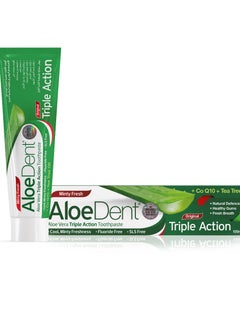 Buy Toothpaste Triple Action With Aloe Vera - 100 Ml in Saudi Arabia