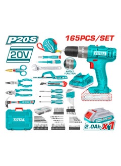 Buy 165 Pcs Tools set 20V Total in Egypt