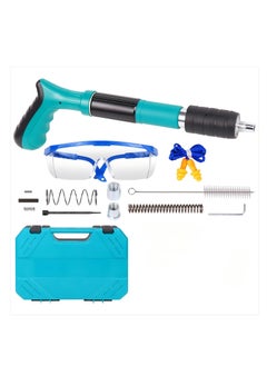 Buy Concrete Nail Gun Kits, 5 Speed Adjustable Manual Steel Nail Gun Tool, Wall Fastening Power Tool, Portable Nail Shooting Machine, Wall Anchor Wire Slotting Device in Saudi Arabia