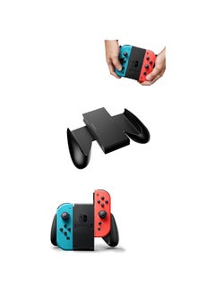 اشتري Enhance Your Gaming Comfort: Switch Grip Handle Bracket for Nintendo Switch Controllers Joycon Comfort Grip, Black في السعودية