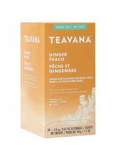 اشتري Teavana, SBK12434017, Ginger Peach Green Tea, 24 / Box في الامارات