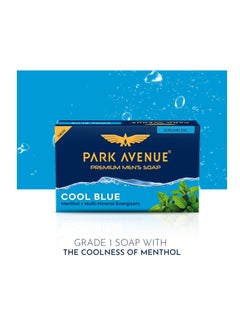 اشتري Premium Soap Cool Blue With Menthol And Multi-Mineral Energizers Pack of 4 Multicolour 125grams في الامارات