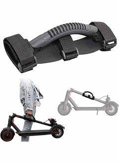 Buy Skateboarder strap PA scooter straps electric scooter accessories electric scooter labor-saving handle bandage black in Saudi Arabia