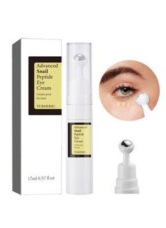 Buy Advanced Snail Peptide Eye Cream-Anti Wrinkle Eye Cream for Dark Circles and Puffiness Reduce Fine Lines and Wrinkles with Electric Applicator Anti Aging Line Smoothing Skin Care Treatment in UAE