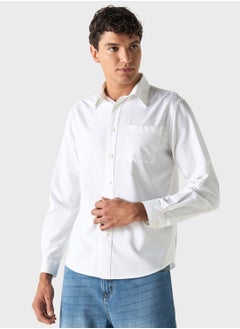 Buy Essential Pocket Detail Regular Fit Shirt in UAE