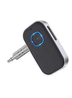 اشتري Bluetooth 5.0 Receiver for Car Noise Cancelling Bluetooth AUX Adapted Bluetooth Music Receiver for Home Stereo Wired Headphones Hands-Free Call 16H Battery Life في الامارات