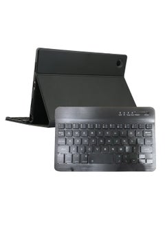 Buy Portable Detachable Tablet Protective Case with BT Keyboard Pen Slot Compatible with Samsung Tab A7 Lite 8.7/T220/T225 Black in Saudi Arabia