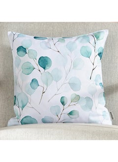 Buy Eucalyptus Printed Outdoor Cushion Cover 45 x 45 cm in UAE