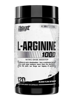 Buy L Arginine 1000 Nitric Oxide Precursor 120 Capsules in UAE