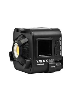 اشتري مصباح فيديو LED صغير الحجم YONGNUO YNLUX100 COB للتصوير الفوتوغرافي 100 واط 3200K-5600K قابل للتعتيم و12 تأثير إضاءة مع حامل Bowens للتصوير الفوتوغرافي للصور الشخصية في الهواء الطلق وبث الفيديو المباشر في السعودية