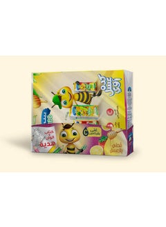 اشتري Bee Lemon Coctail Juice  225 ml Pack of 3 + Book And Colours Gift في مصر