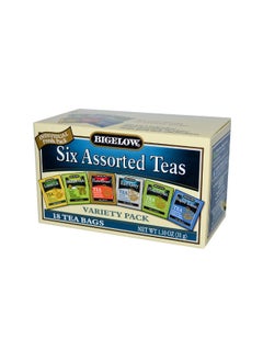 Buy Six Assorted Tea Variety Pack 18 Bag(S) in UAE