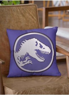 Buy Jurassic World Dominion Decorative Shaped Cushion Official Universal Product 40 x 40 cm in UAE