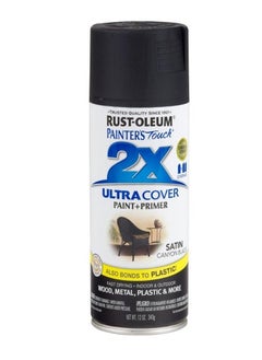 Buy Spray Paint Painters Touch 2X Satin Canyon Black 12oz in UAE