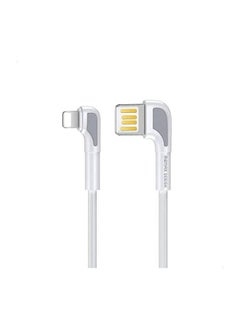 اشتري Remax RC-157i Janker Series Lightning Charging Cable - White في مصر