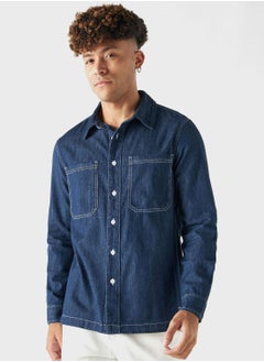 Buy Pocket Detail Regular Fit Shirt in UAE