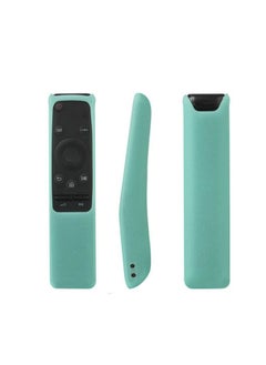 اشتري Universal Waterproof Anti-drop Silicone Remote Controller Protective Cover Case for Samsung Smart TV(Turquoise Blue) في الامارات