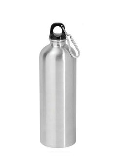 Buy Vacuum Insulated Water Bottle 500ML Stainless Steel Reusable Water Bottle Metal Leak Proof Sports Flask Silver in UAE