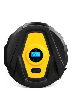 Buy HuaKe Car Tyre Inflator Air Compressor 12V DC, Digital Car Tyre Pump 160 PSI, Preset Tyre Pressure & Auto Shutoff, LED Light, Electric Air Pump for Car/Bike/Ball/Rubber Boat/ Beach Floating Bed in UAE