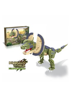 Buy Block Toy Dinosaurs World - Double Crowned Dragon (309 Pcs) in Saudi Arabia