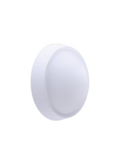 اشتري Ecolink Led Bulk Head Luminaire 12W 6500K, White Light, White Finish في مصر