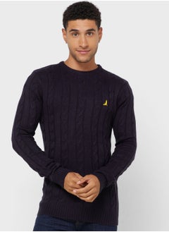 Buy Cable Knit Sweater in Saudi Arabia