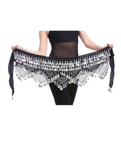 Buy Women's Velvet Belly Dance Belt with Coins in Egypt