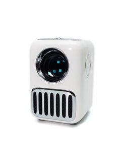 اشتري Portable Projector T2R MAX, 4K High Definition, 1080P Resolution, Built-in Android System, Innovative Retro Design, Suitable with Movie Night at Home, Conference at Office & School. في الامارات