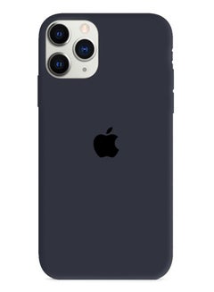 Buy iPhone 11 Pro Max Silicone Shockproof Protective Case Blue in UAE